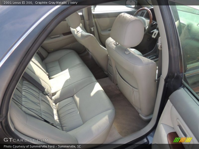 Graphite Gray Metallic / Ivory 2001 Lexus ES 300