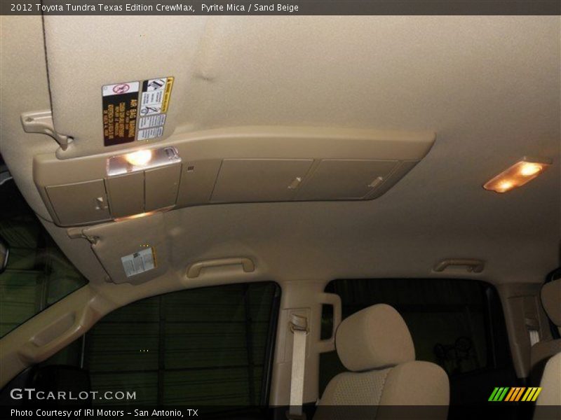 Pyrite Mica / Sand Beige 2012 Toyota Tundra Texas Edition CrewMax