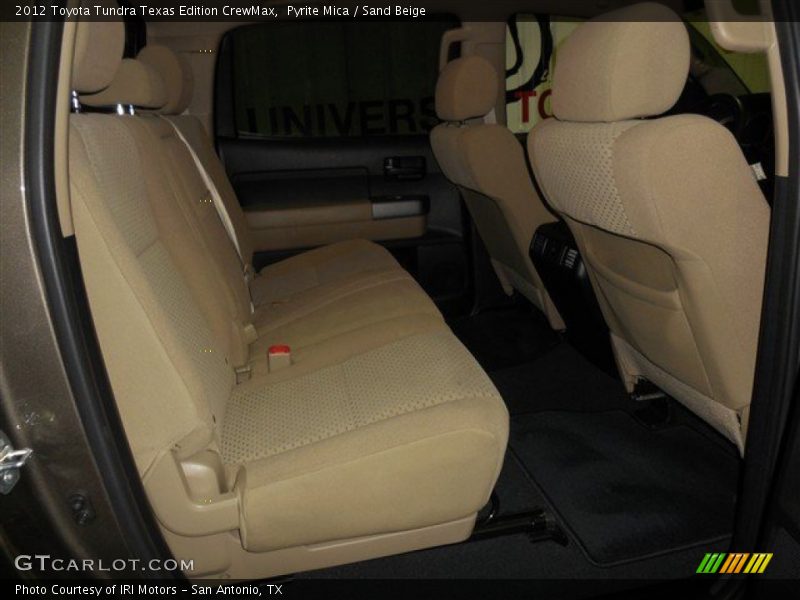 Pyrite Mica / Sand Beige 2012 Toyota Tundra Texas Edition CrewMax