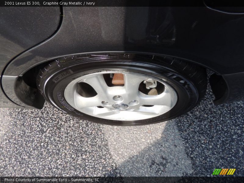Graphite Gray Metallic / Ivory 2001 Lexus ES 300