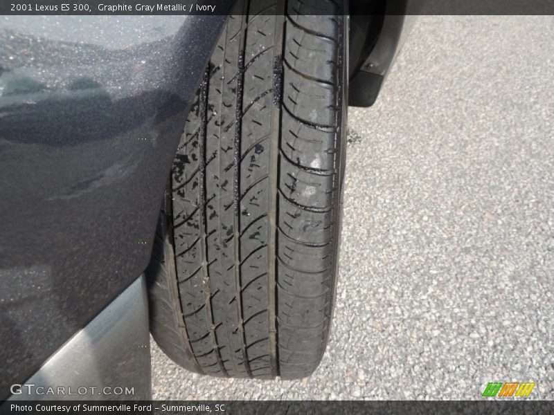 Graphite Gray Metallic / Ivory 2001 Lexus ES 300