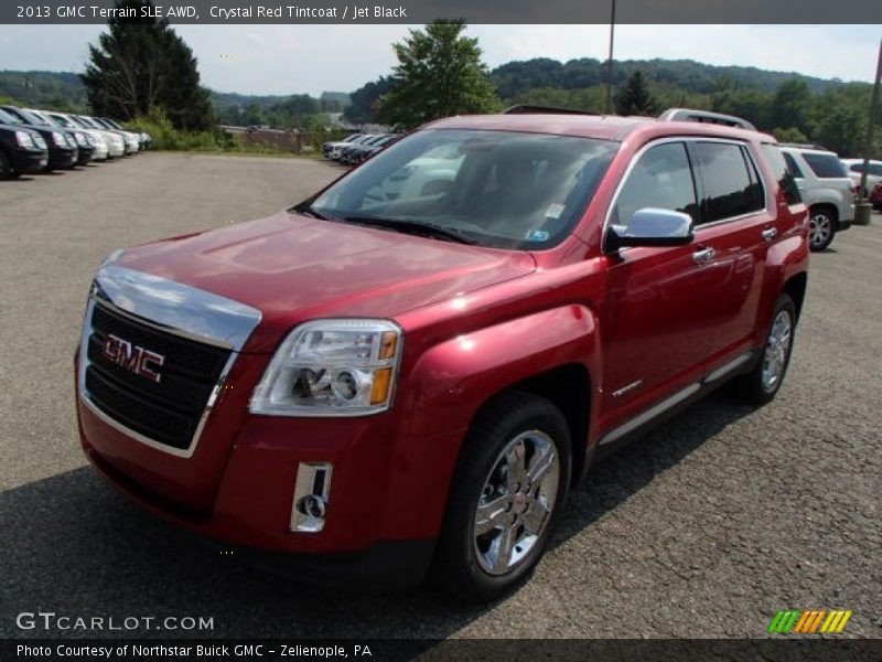 Crystal Red Tintcoat / Jet Black 2013 GMC Terrain SLE AWD