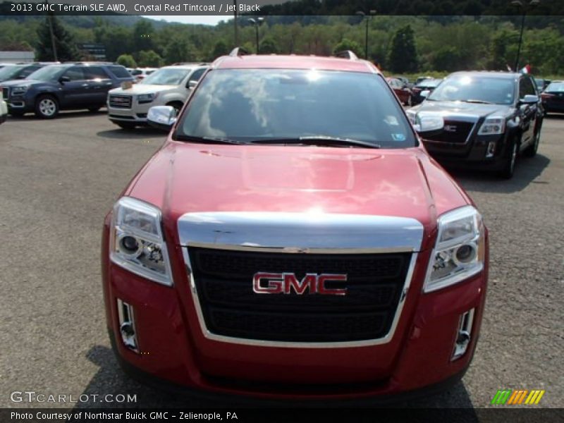 Crystal Red Tintcoat / Jet Black 2013 GMC Terrain SLE AWD