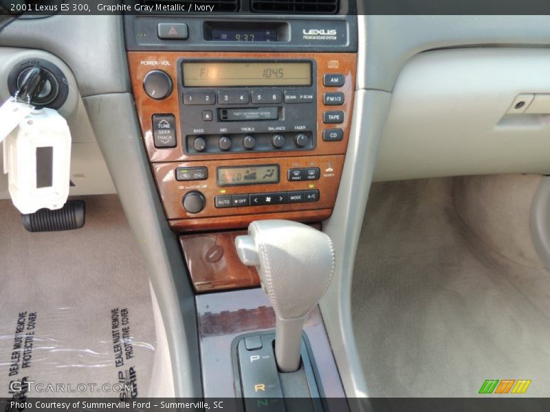 Graphite Gray Metallic / Ivory 2001 Lexus ES 300