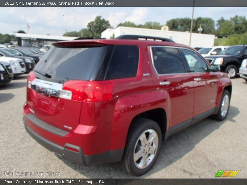 Crystal Red Tintcoat / Jet Black 2013 GMC Terrain SLE AWD