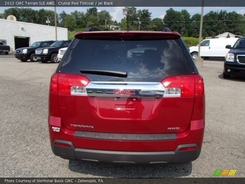 Crystal Red Tintcoat / Jet Black 2013 GMC Terrain SLE AWD