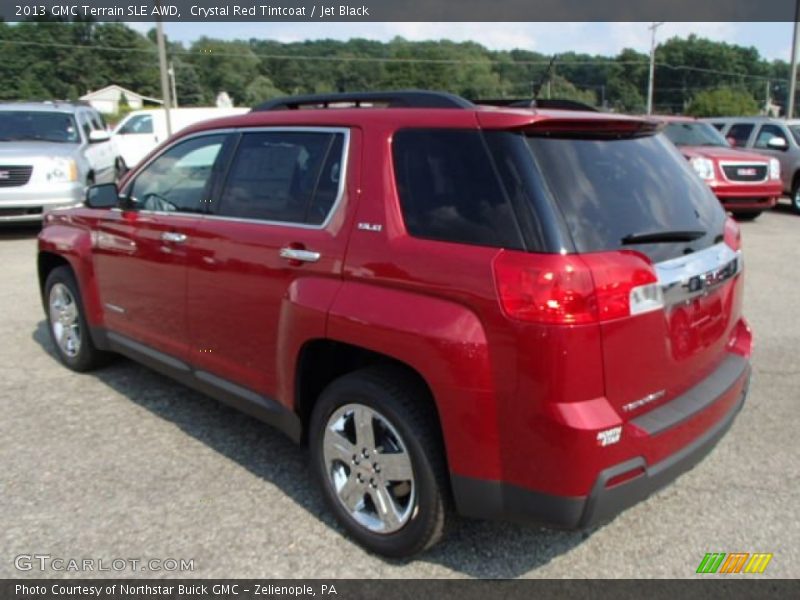 Crystal Red Tintcoat / Jet Black 2013 GMC Terrain SLE AWD