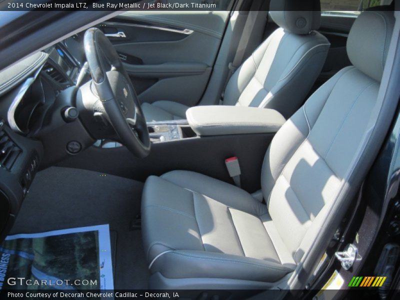 Blue Ray Metallic / Jet Black/Dark Titanium 2014 Chevrolet Impala LTZ