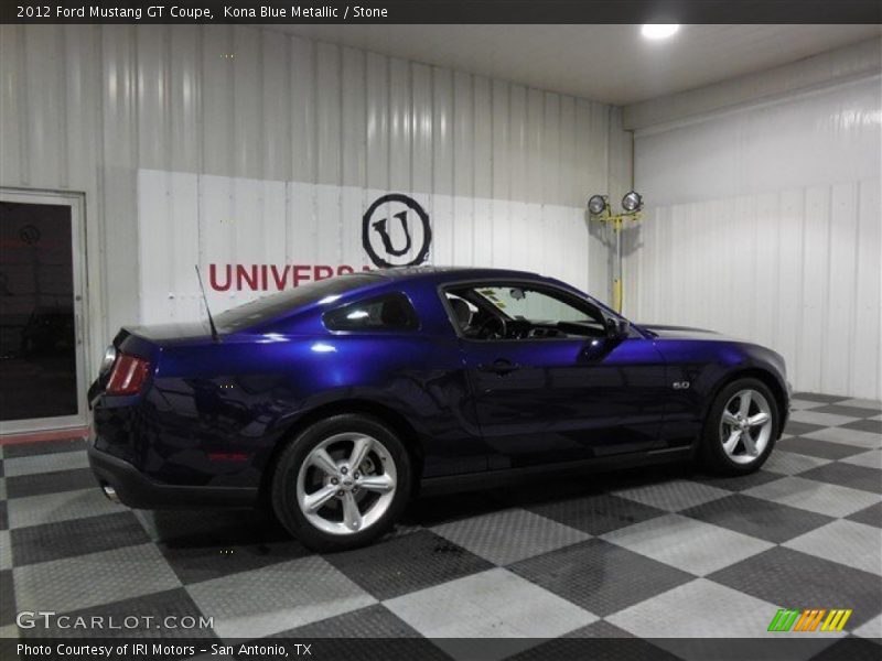 Kona Blue Metallic / Stone 2012 Ford Mustang GT Coupe