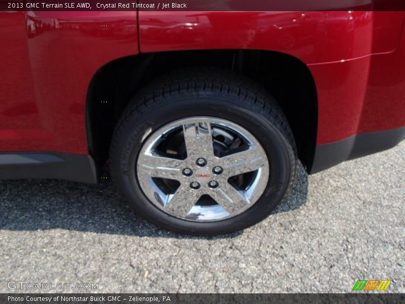 Crystal Red Tintcoat / Jet Black 2013 GMC Terrain SLE AWD