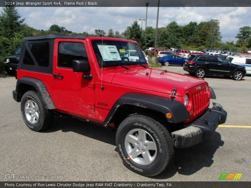  2014 Wrangler Sport 4x4 Flame Red