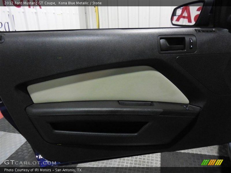 Kona Blue Metallic / Stone 2012 Ford Mustang GT Coupe