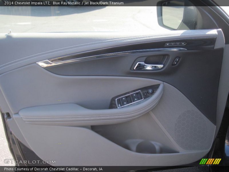 Blue Ray Metallic / Jet Black/Dark Titanium 2014 Chevrolet Impala LTZ