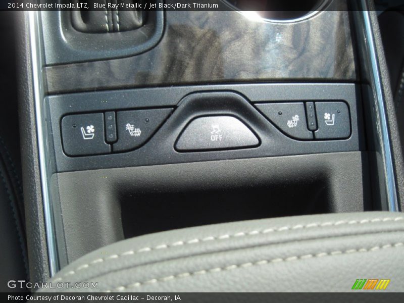 Blue Ray Metallic / Jet Black/Dark Titanium 2014 Chevrolet Impala LTZ
