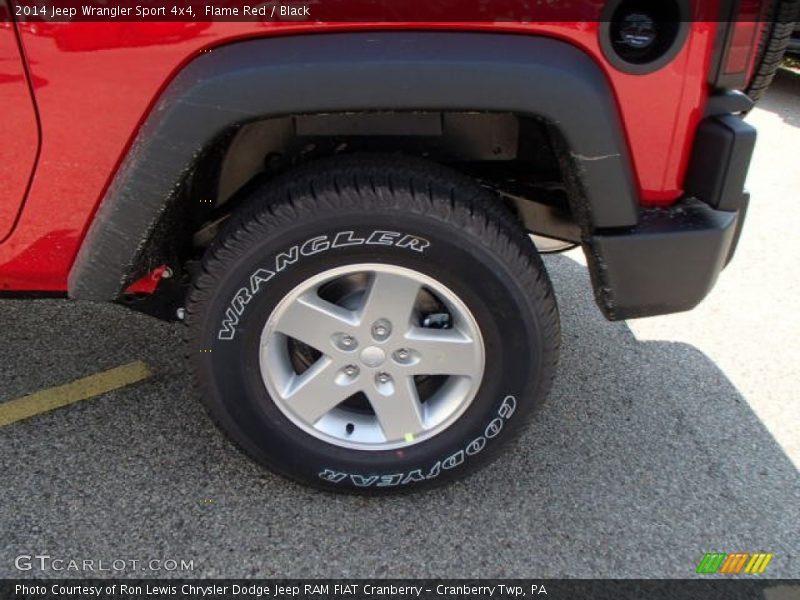 Flame Red / Black 2014 Jeep Wrangler Sport 4x4