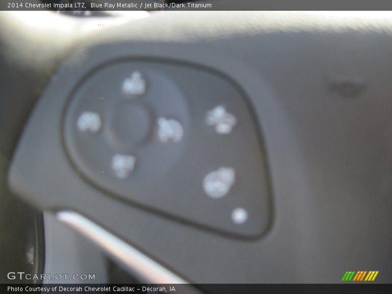 Blue Ray Metallic / Jet Black/Dark Titanium 2014 Chevrolet Impala LTZ