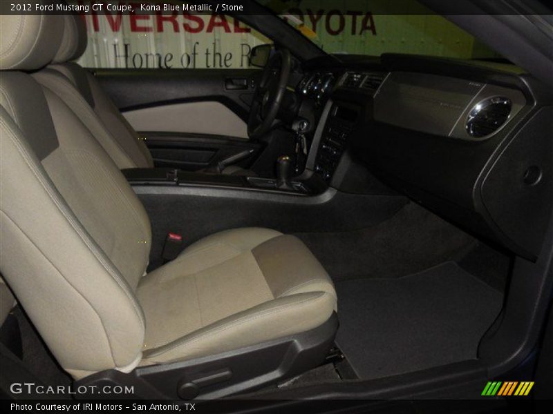 Kona Blue Metallic / Stone 2012 Ford Mustang GT Coupe