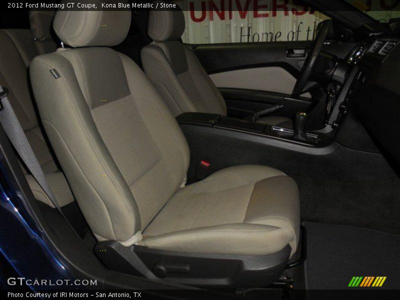 Kona Blue Metallic / Stone 2012 Ford Mustang GT Coupe