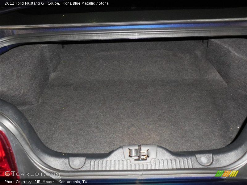 Kona Blue Metallic / Stone 2012 Ford Mustang GT Coupe