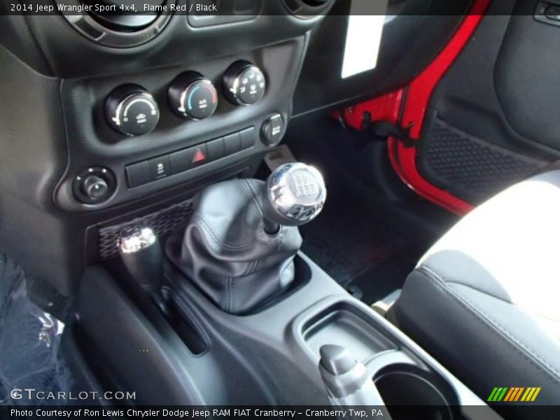  2014 Wrangler Sport 4x4 6 Speed Manual Shifter