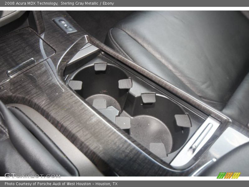 Sterling Gray Metallic / Ebony 2008 Acura MDX Technology