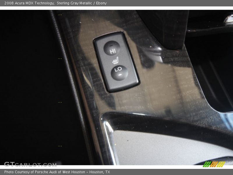 Sterling Gray Metallic / Ebony 2008 Acura MDX Technology