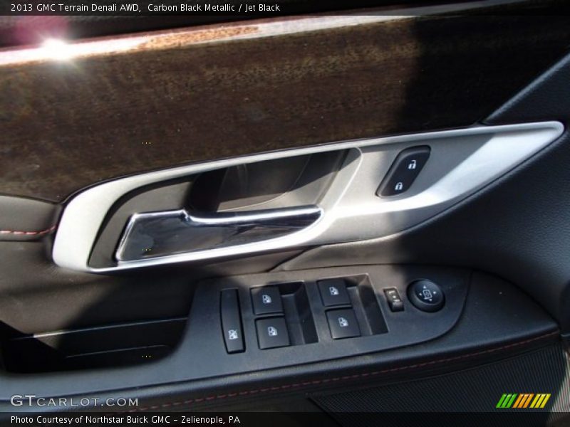 Carbon Black Metallic / Jet Black 2013 GMC Terrain Denali AWD
