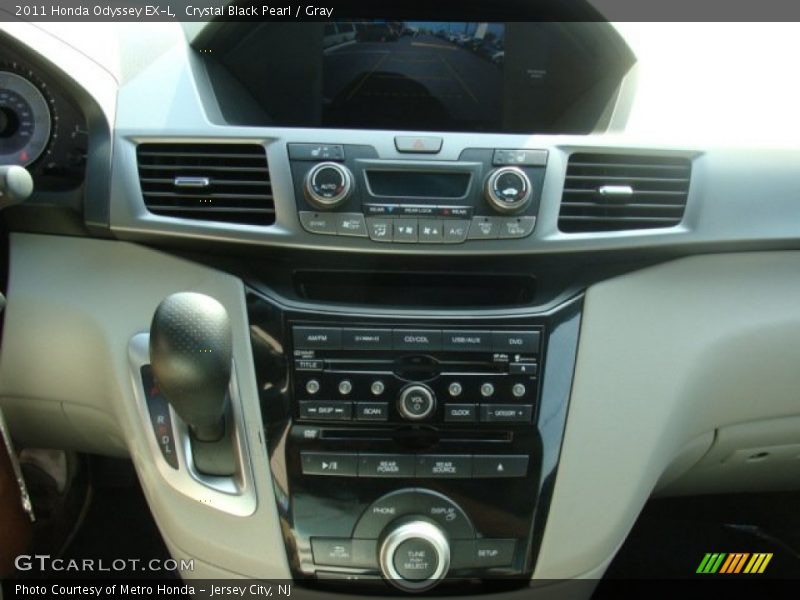 Crystal Black Pearl / Gray 2011 Honda Odyssey EX-L