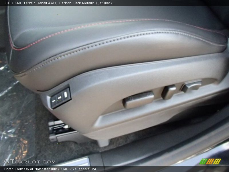 Carbon Black Metallic / Jet Black 2013 GMC Terrain Denali AWD