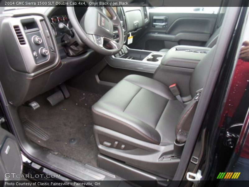 Onyx Black / Jet Black 2014 GMC Sierra 1500 SLT Double Cab 4x4