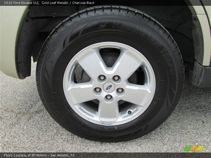 Gold Leaf Metallic / Charcoal Black 2010 Ford Escape XLS
