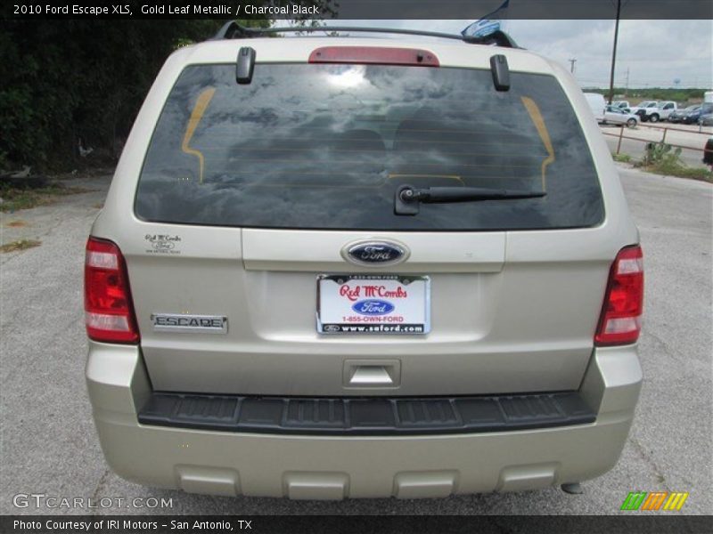 Gold Leaf Metallic / Charcoal Black 2010 Ford Escape XLS