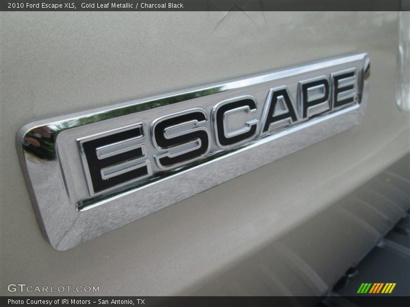 Gold Leaf Metallic / Charcoal Black 2010 Ford Escape XLS