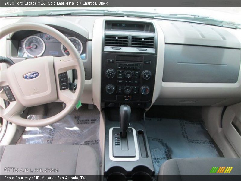 Gold Leaf Metallic / Charcoal Black 2010 Ford Escape XLS