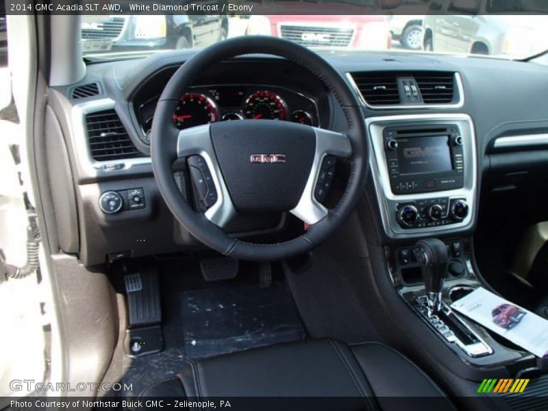 Dashboard of 2014 Acadia SLT AWD