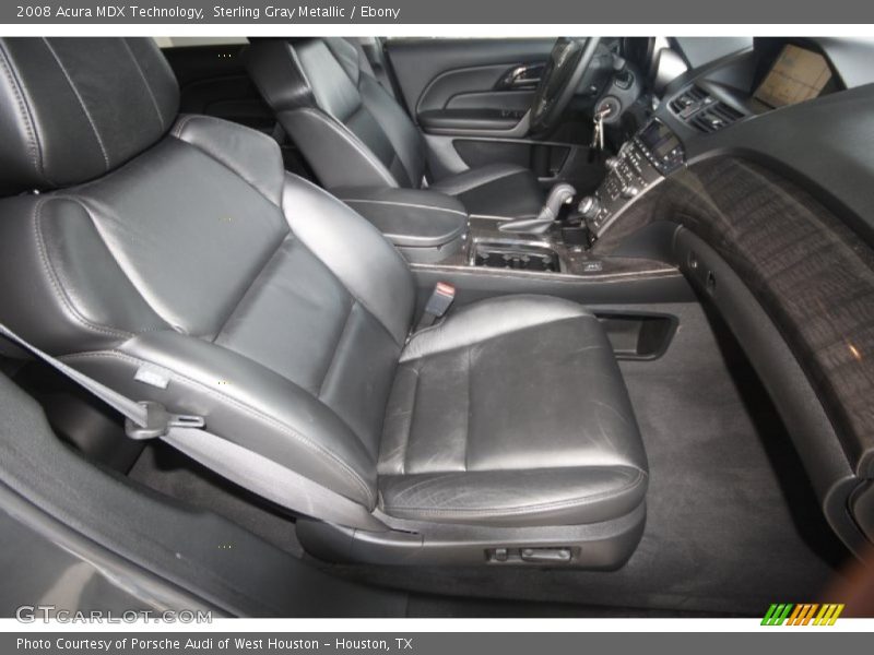 Sterling Gray Metallic / Ebony 2008 Acura MDX Technology