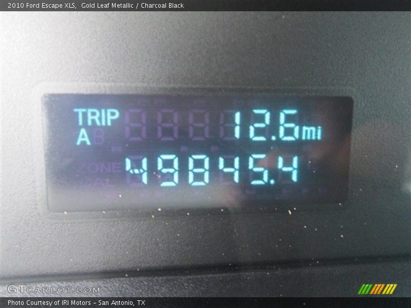 Gold Leaf Metallic / Charcoal Black 2010 Ford Escape XLS