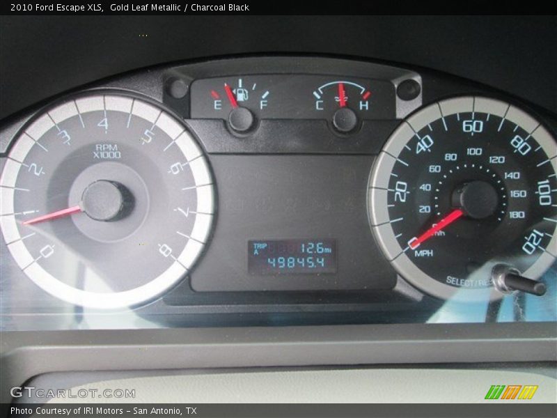 Gold Leaf Metallic / Charcoal Black 2010 Ford Escape XLS