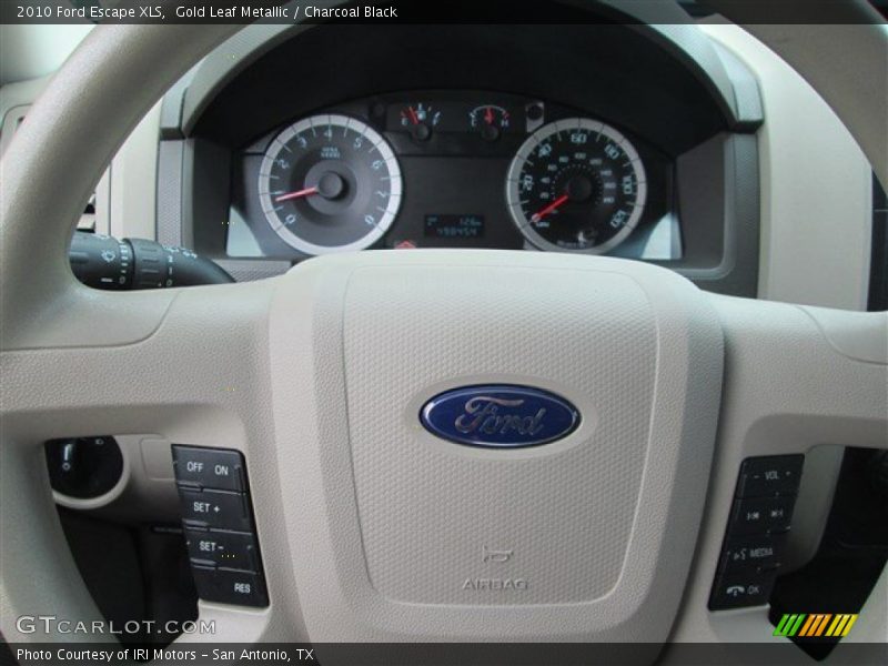 Gold Leaf Metallic / Charcoal Black 2010 Ford Escape XLS