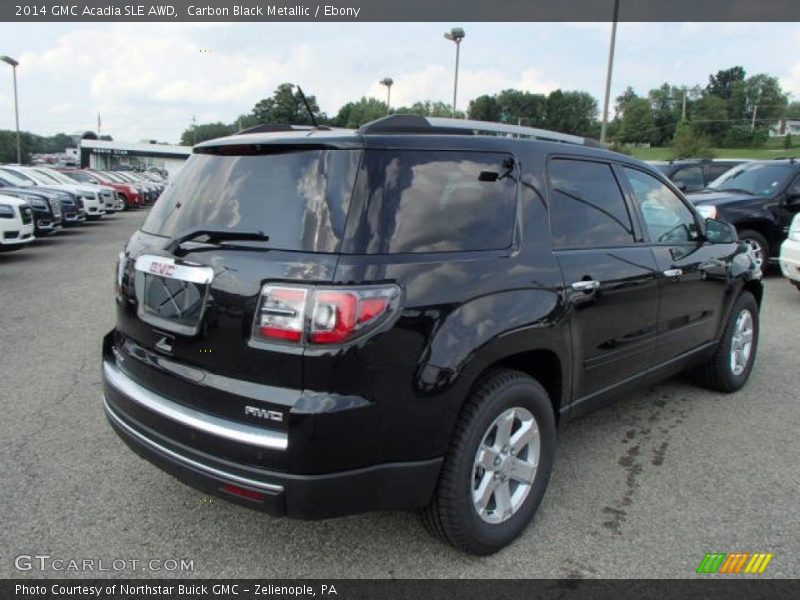 Carbon Black Metallic / Ebony 2014 GMC Acadia SLE AWD