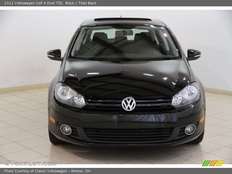  2011 Golf 4 Door TDI Black