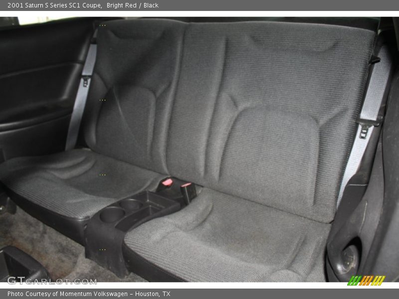 Bright Red / Black 2001 Saturn S Series SC1 Coupe