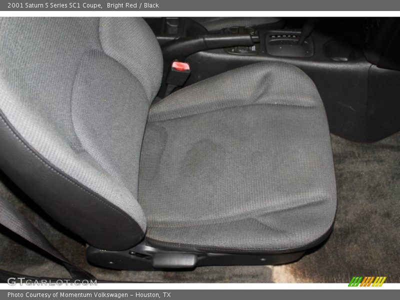 Bright Red / Black 2001 Saturn S Series SC1 Coupe