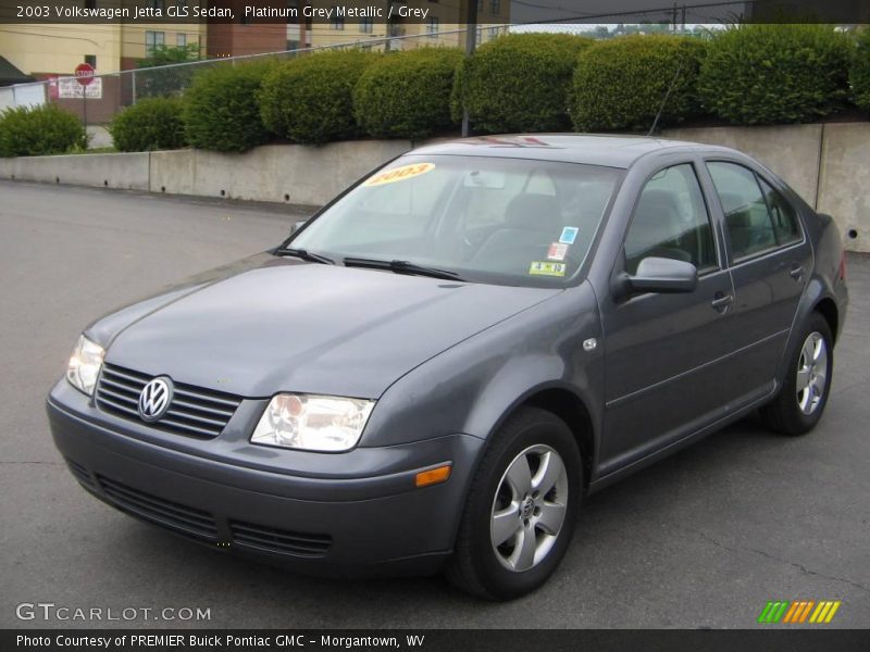 Platinum Grey Metallic / Grey 2003 Volkswagen Jetta GLS Sedan