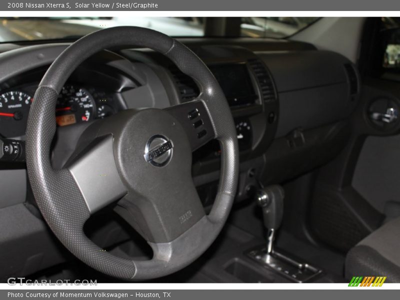 Solar Yellow / Steel/Graphite 2008 Nissan Xterra S