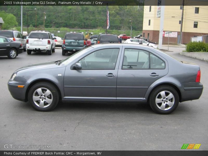 Platinum Grey Metallic / Grey 2003 Volkswagen Jetta GLS Sedan