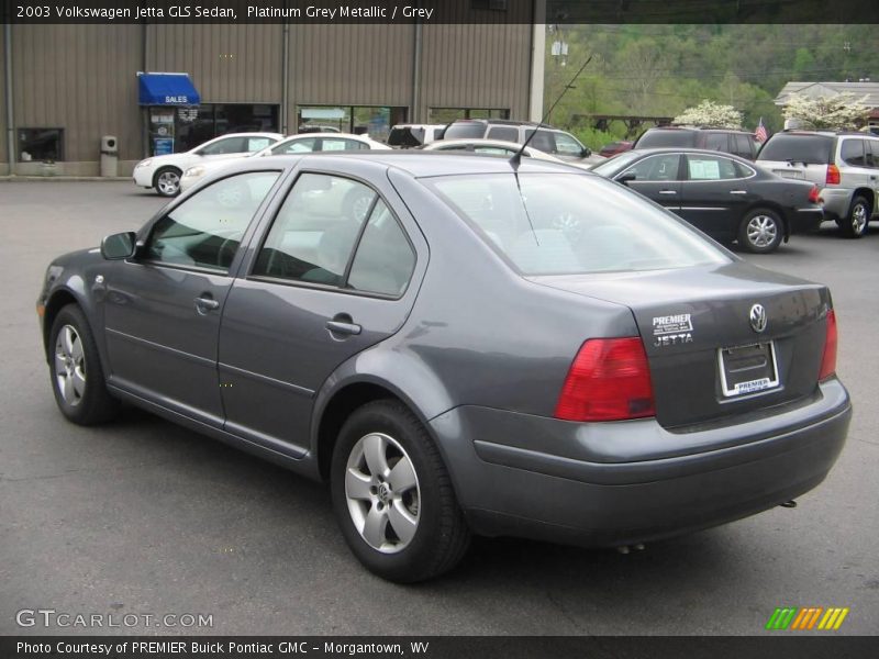 Platinum Grey Metallic / Grey 2003 Volkswagen Jetta GLS Sedan
