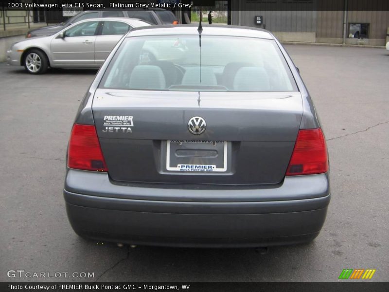 Platinum Grey Metallic / Grey 2003 Volkswagen Jetta GLS Sedan