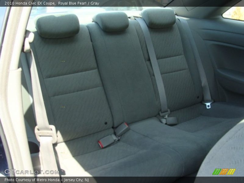 Royal Blue Pearl / Gray 2010 Honda Civic EX Coupe