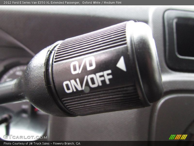 Oxford White / Medium Flint 2012 Ford E Series Van E350 XL Extended Passenger